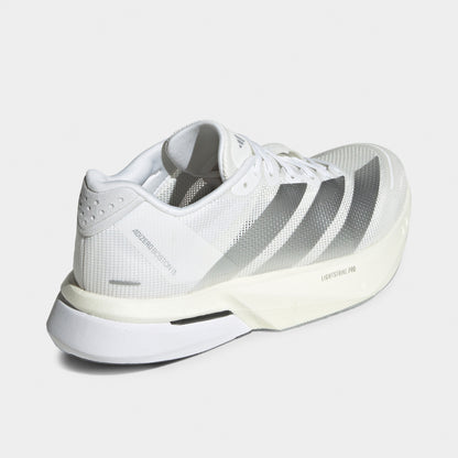 adidas Women's Adizero Boston 13 White / Matte Silver - Dash Grey