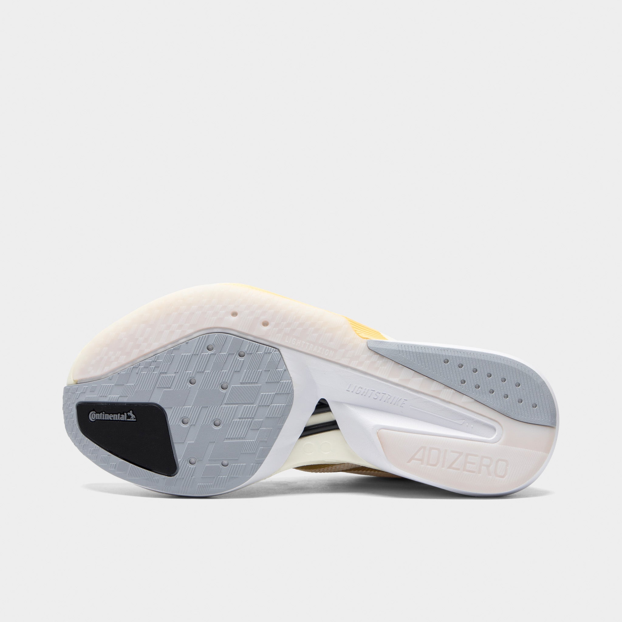 adidas Women's Adizero Boston 13 Chalk White / Gold Metallic