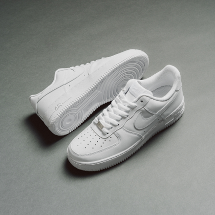 Nike Air Force 1 '07 "White / White - White" shoe. Shop Nike now at JD Sports.
