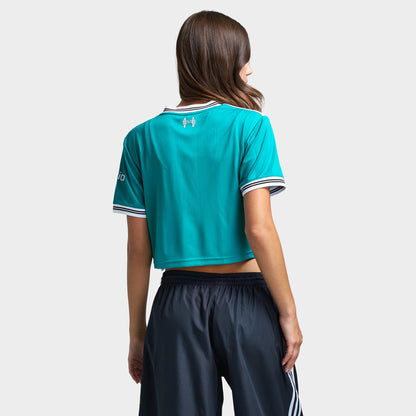 adidas Femmes 3e maillot croisé Liverpool / Vert de mer