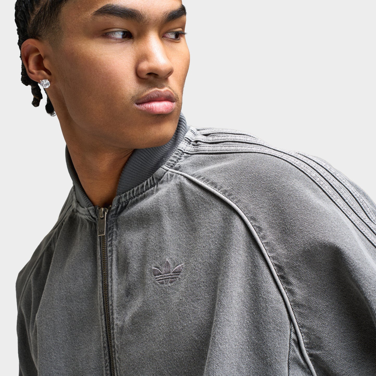 adidas Originals Superstar Denim Track Jacket / Light Denim