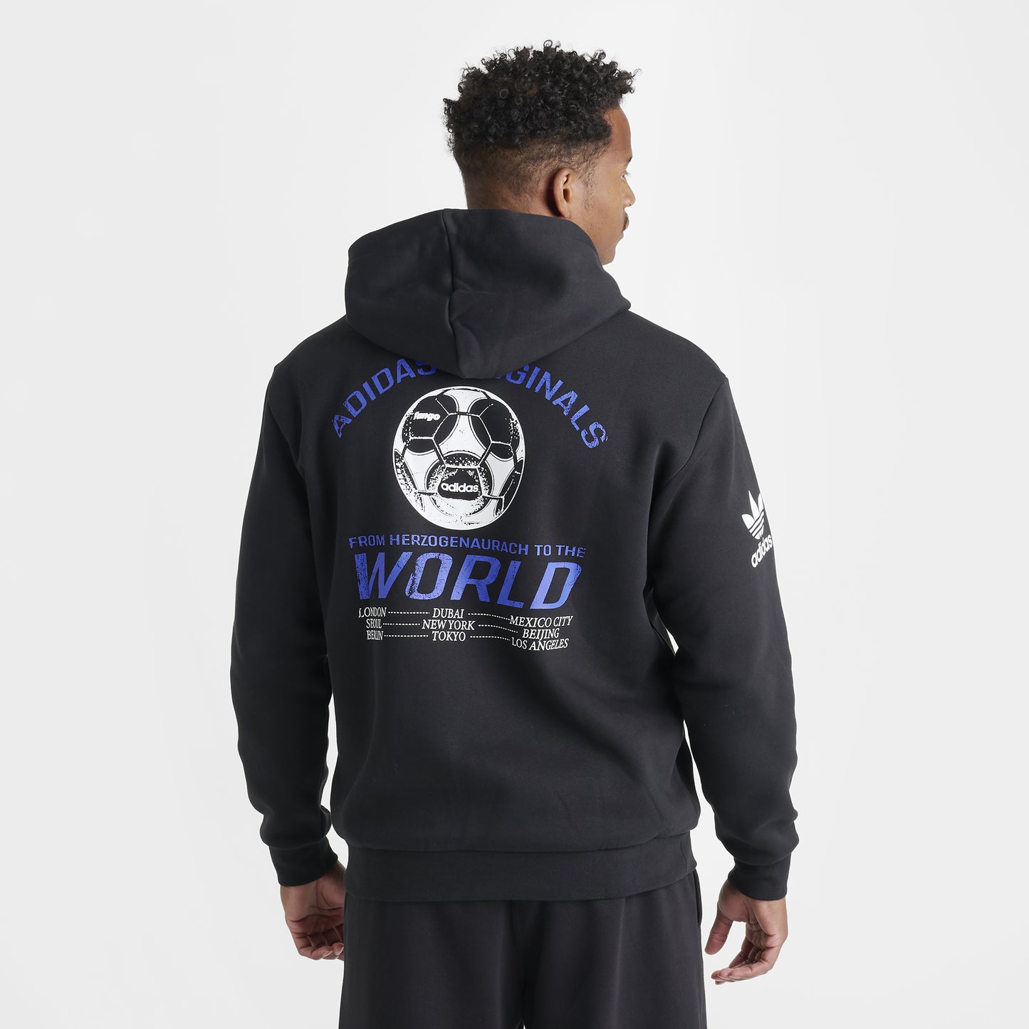 adidas Graphic Pullover Hoodie / Black