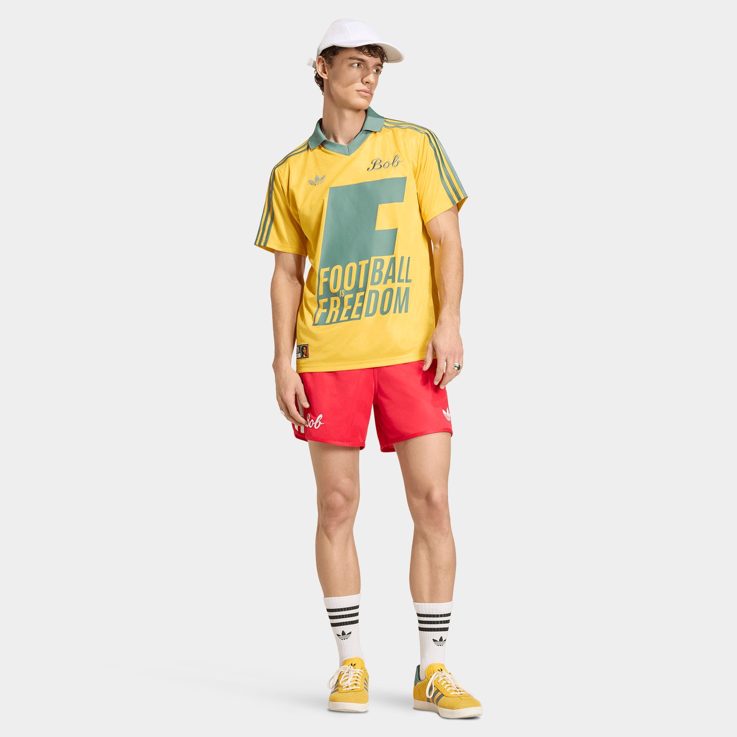 adidas Bob Marley OG Shorts / Pure Ruby