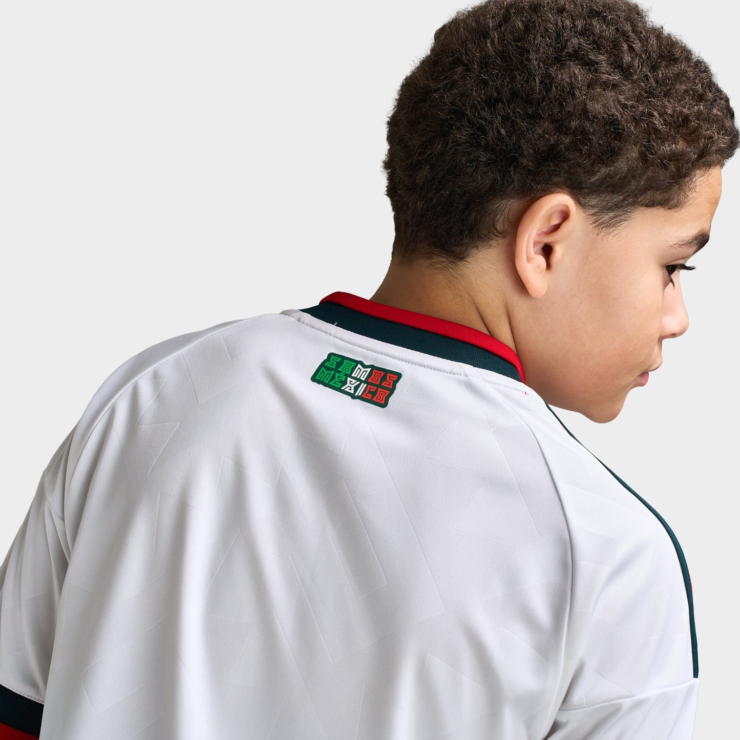 adidas Juniors' Mexico Replica Away Jersey White / Grey