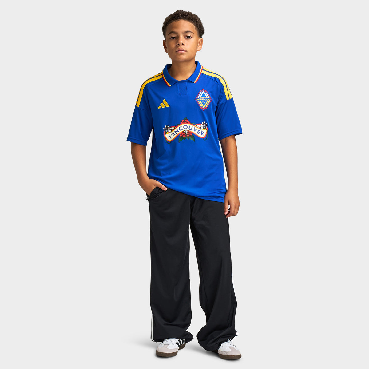 adidas Juniors Maillot Vancouver Whitecaps / Bleu Université