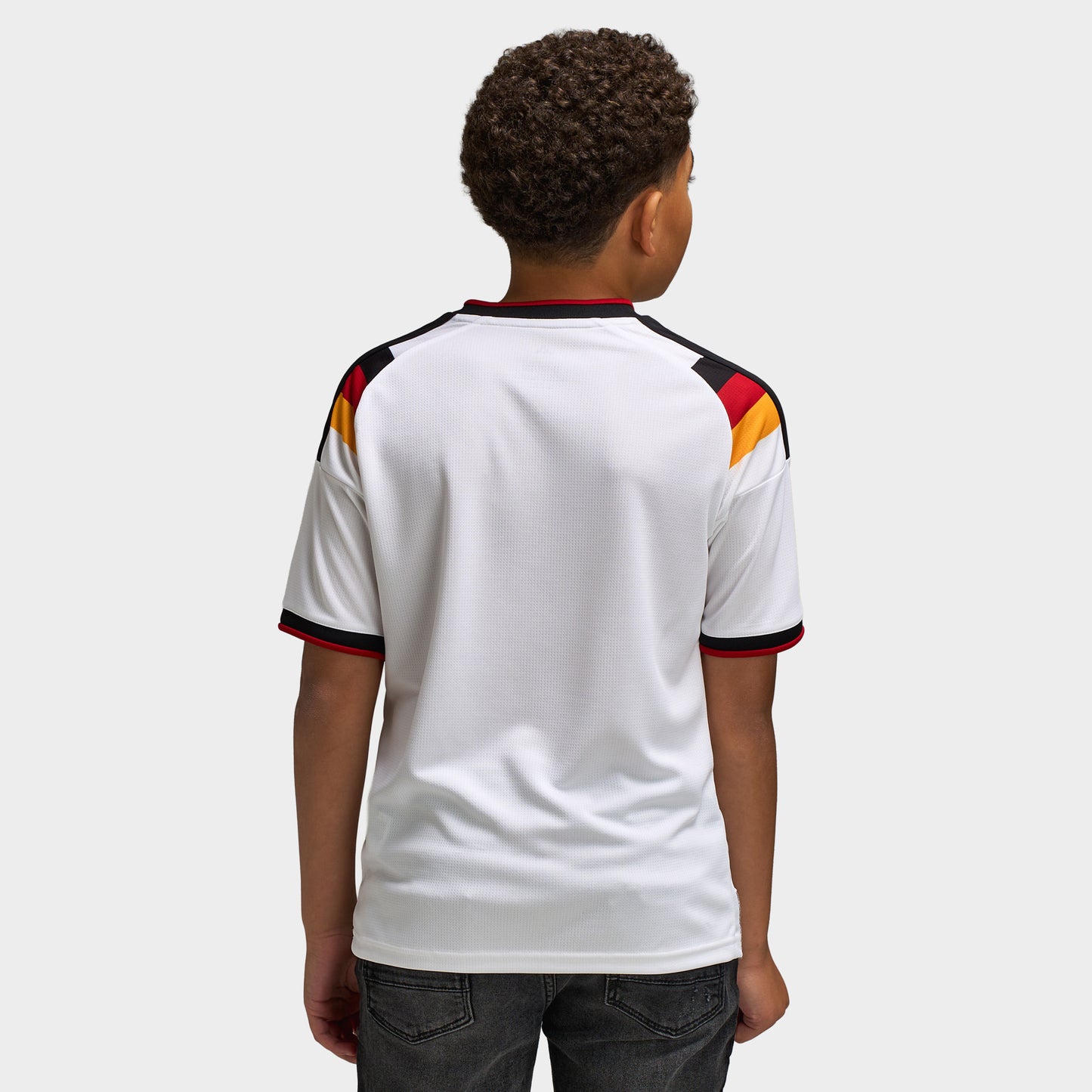 adidas Juniors' Germany Replica Home Jersey / White