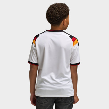 adidas Juniors' Germany Replica Home Jersey / White