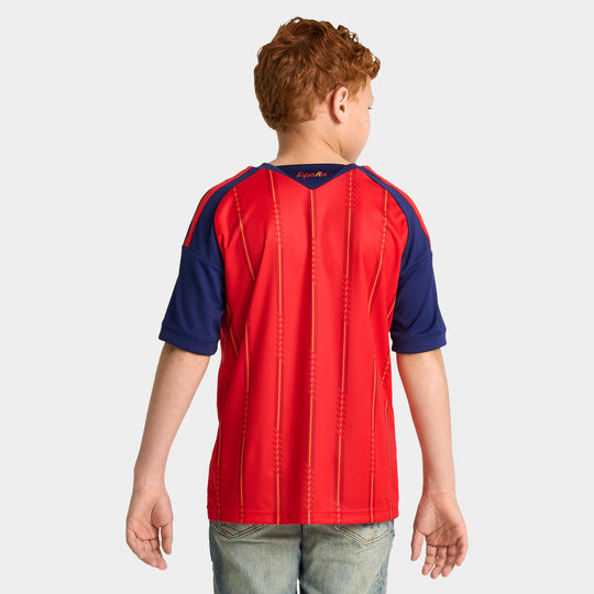 adidas Juniors' Spain Replica Home Jersey / Red