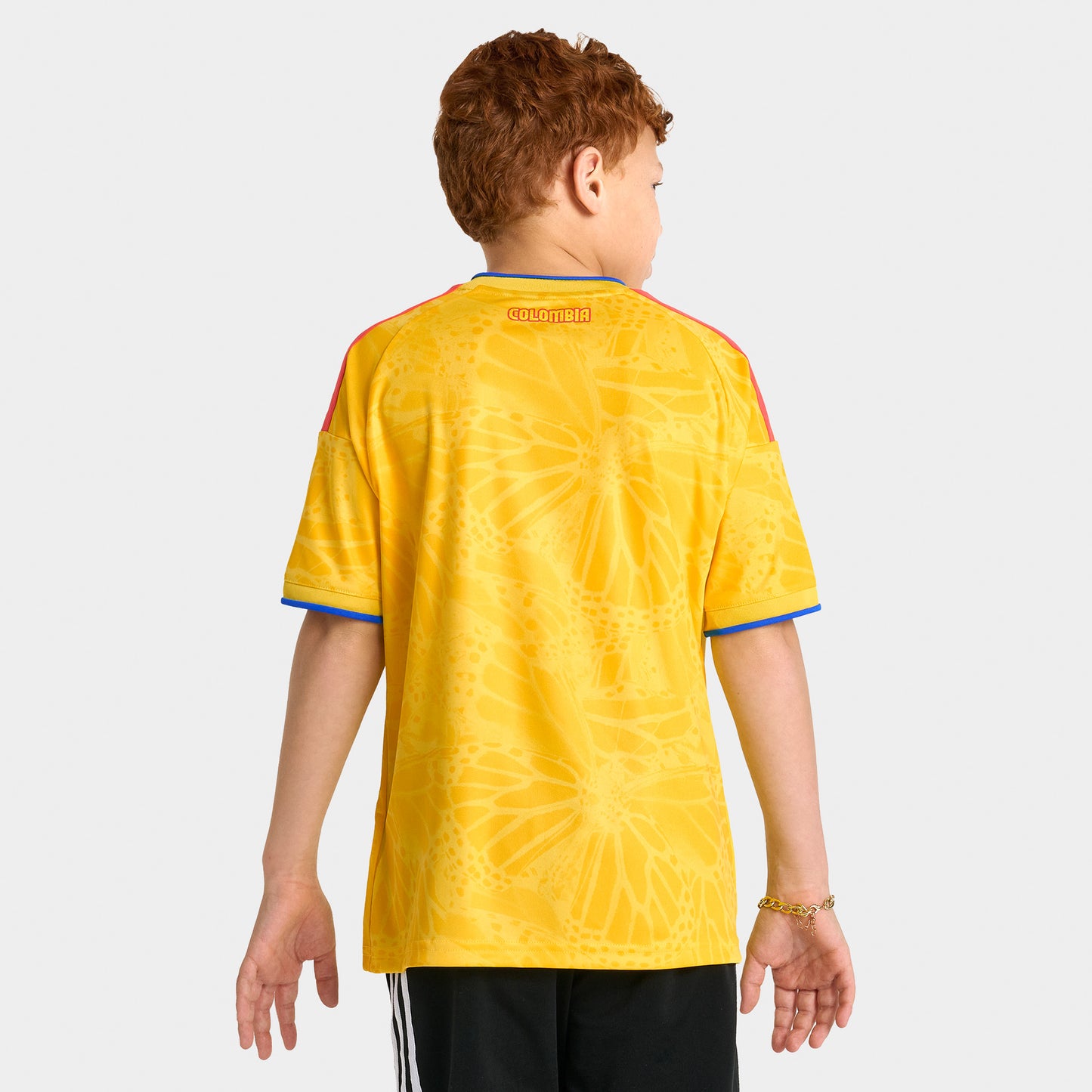 adidas Juniors' Colombia Replica Home Jersey / Yellow