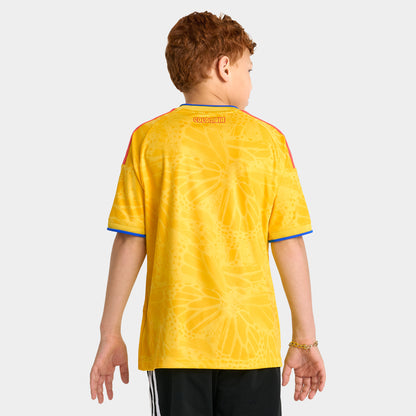 adidas Juniors' Colombia Replica Home Jersey / Yellow