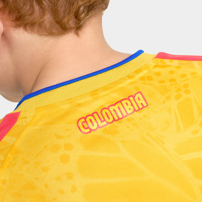 adidas Juniors' Colombia Replica Home Jersey / Yellow