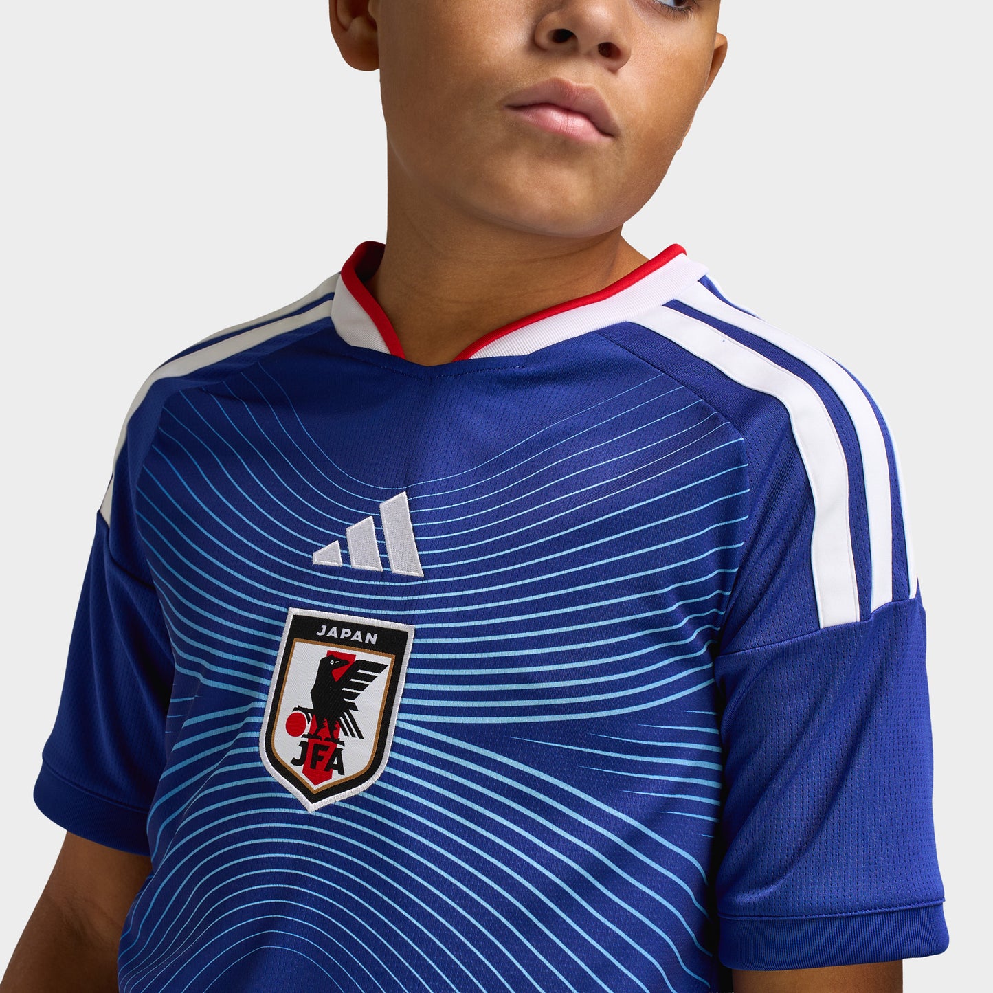 Adidas Juniors' Japan Replica Home Jersey / Navy Blue