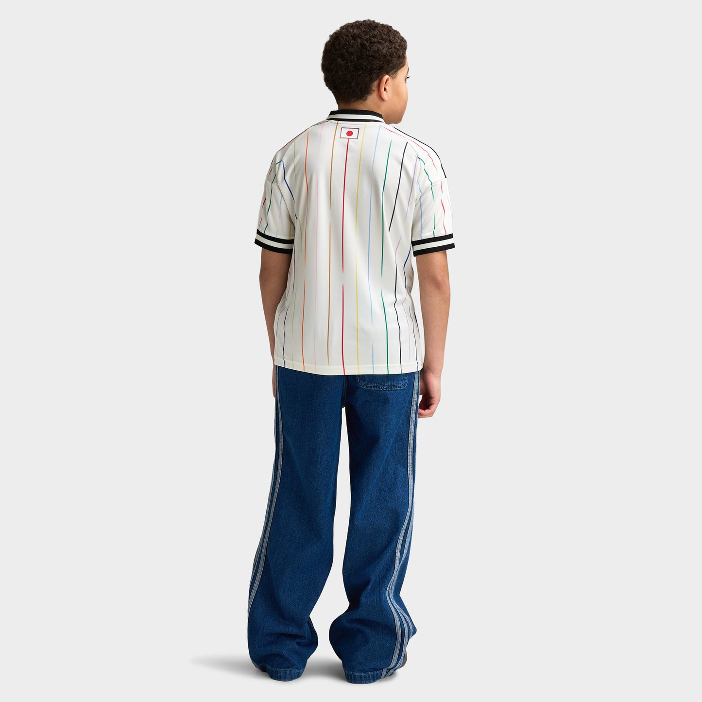 adidas Juniors' Japan Replica Away Jersey / Off White