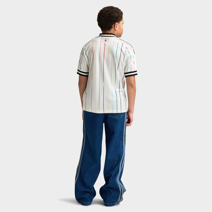 adidas Juniors' Japan Replica Away Jersey / Off White
