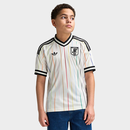 adidas Juniors' Japan Replica Away Jersey / Off White