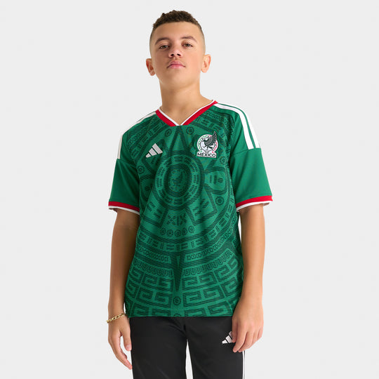 adidas Juniors' Mexico Replica Home Jersey / Green