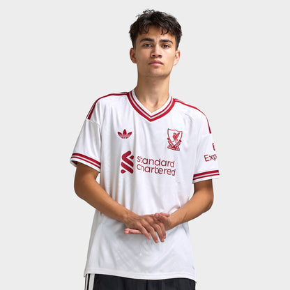 Maillot extérieur adidas Liverpool Blanc / Noir