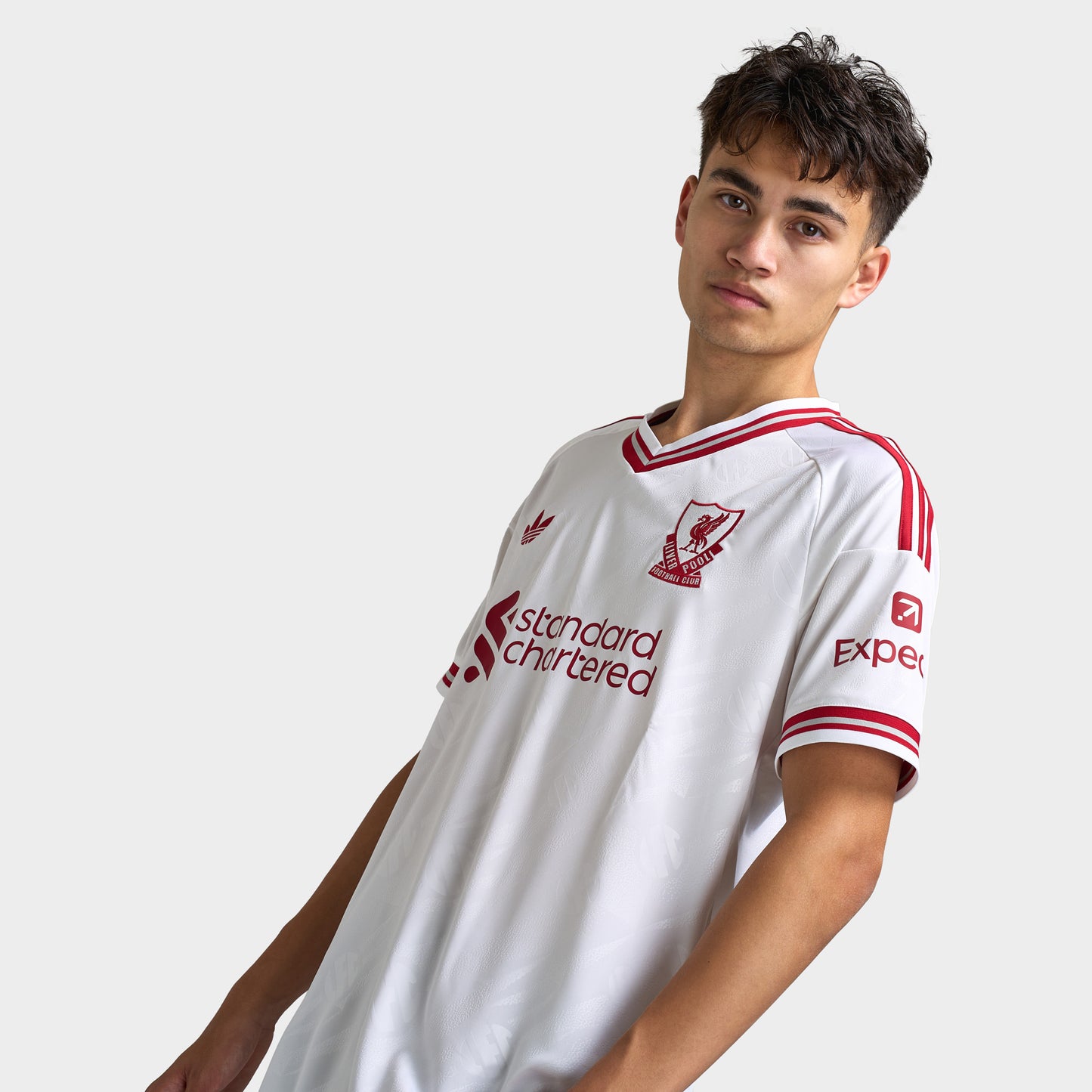 Maillot extérieur adidas Liverpool Blanc / Noir