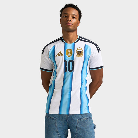 adidas Argentina Home Jersey Messi White / Icy Blue - Light Blue