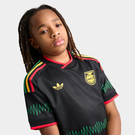 adidas Junior Réplique Jamaïque Maillot extérieur  / Noir