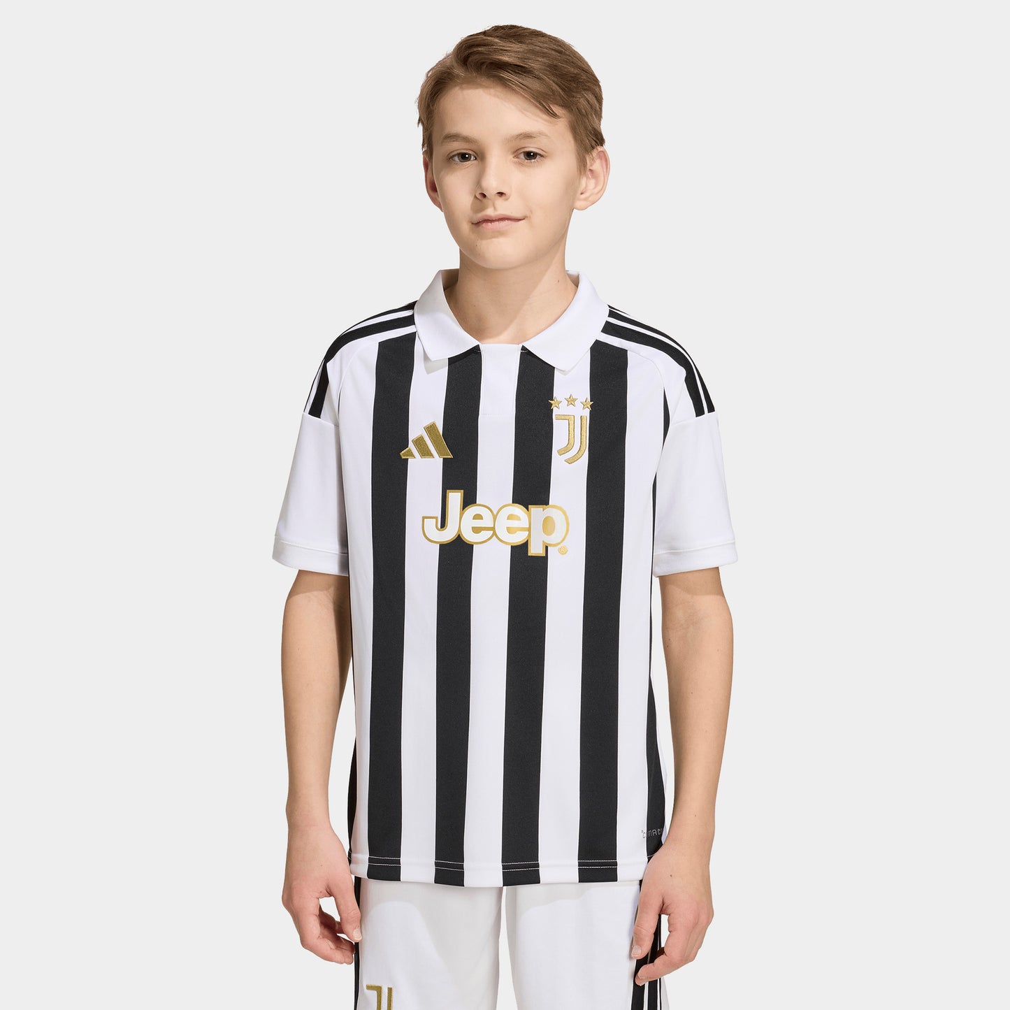 adidas Junior Maillot Domicile Juventus Blanc / Noir