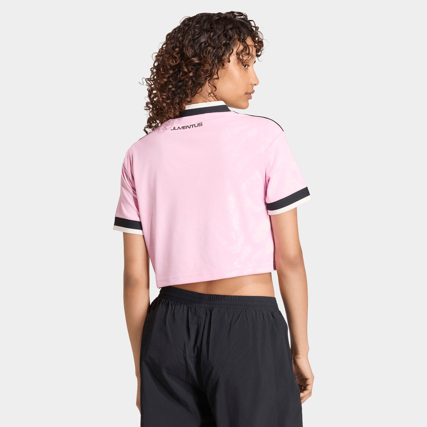 adidas Women's Juventus 26/27 Away Cropped Jersey / True Pink