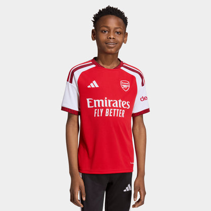 adidas Juniors' Arsenal Home Jersey / Better Scarlet