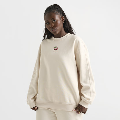 adidas Femme Crewneck Cerise / Blanc Merveilleux