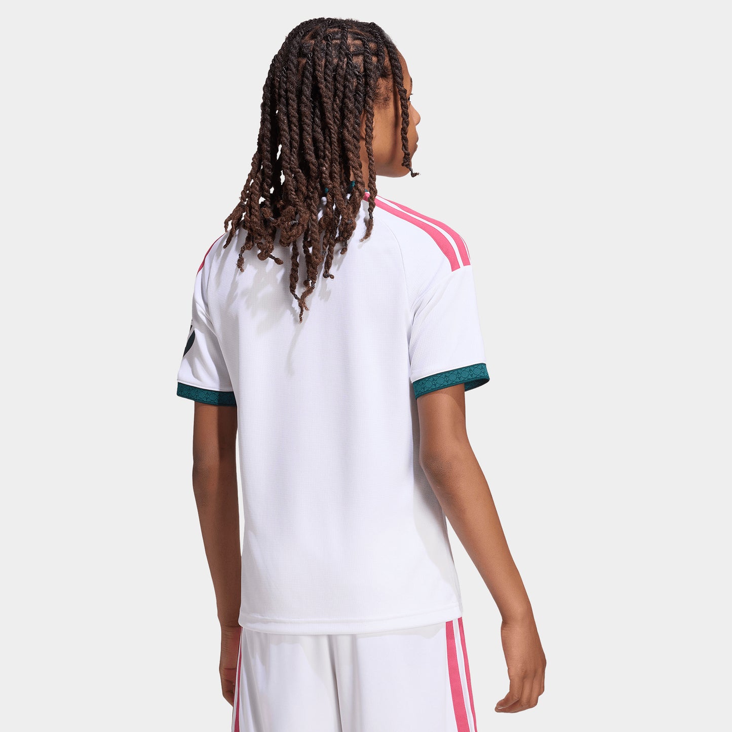adidas Juniors' Real Madrid Home Jersey / White