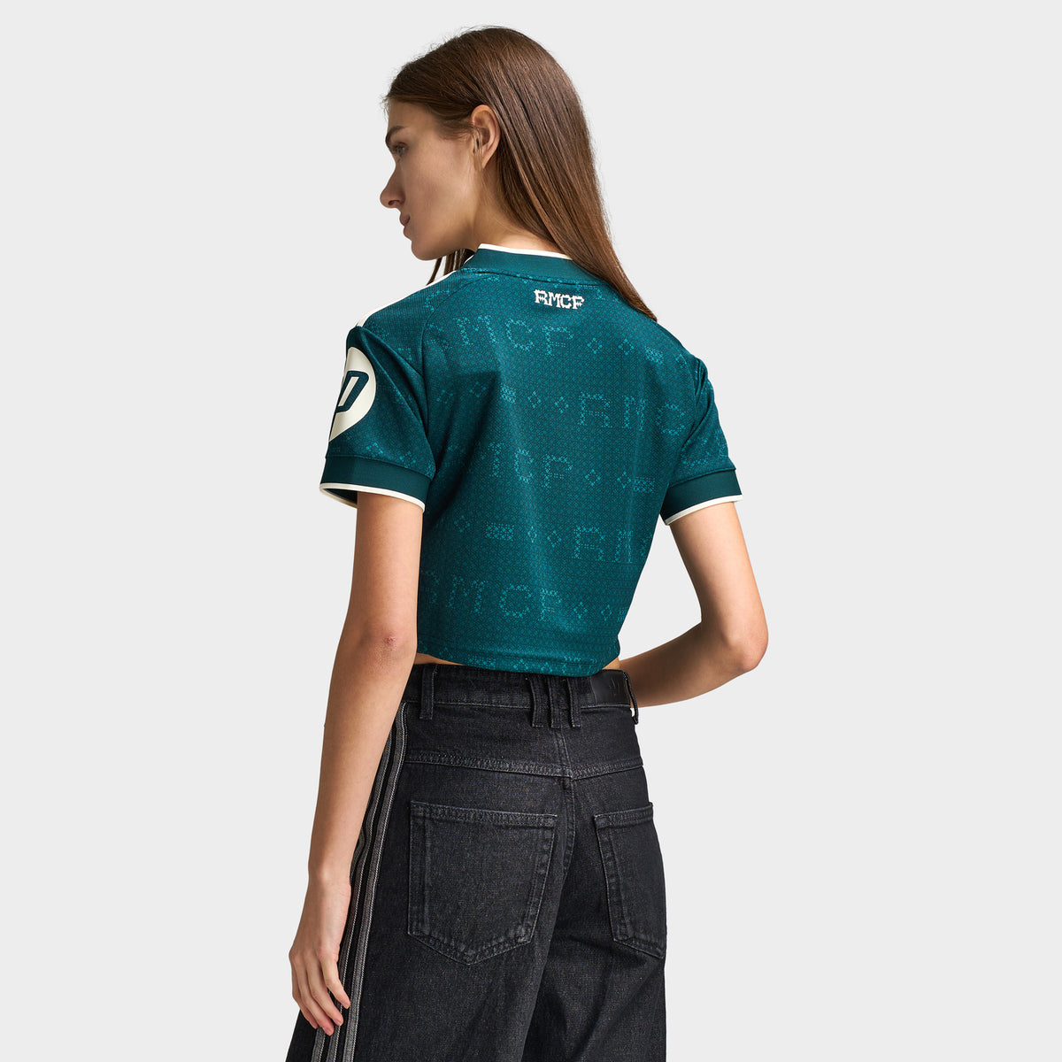 adidas Real Madrid 26/27 Third Cropped Jersey / Aurora Ivy