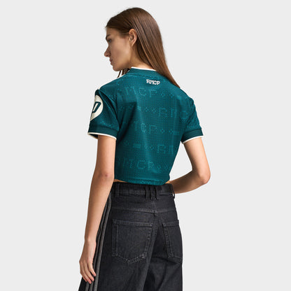 adidas Real Madrid 26/27 Third Cropped Jersey / Aurora Ivy