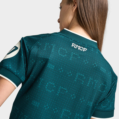 adidas Real Madrid 26/27 Third Cropped Jersey / Aurora Ivy
