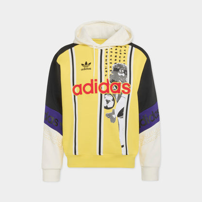 adidas Archive Football Chandail à capuche graphique / Jaune EQT