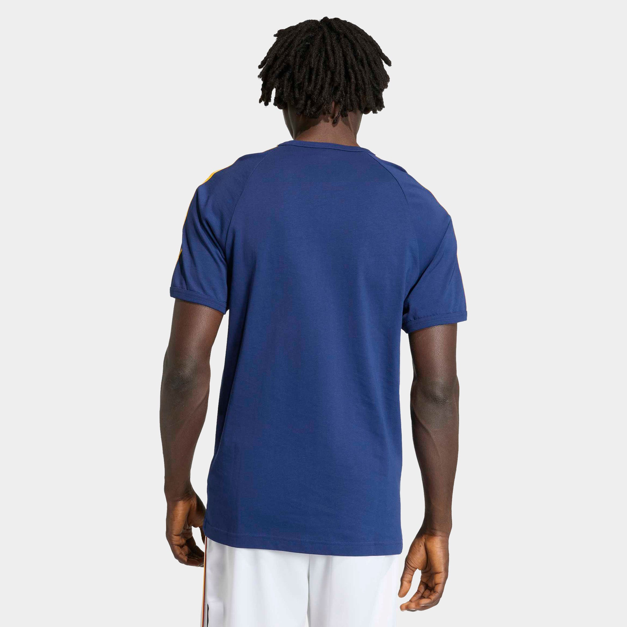 adidas 3-Stripes T-Shirt Victory Blue / Bold Green - White – JD Sports
