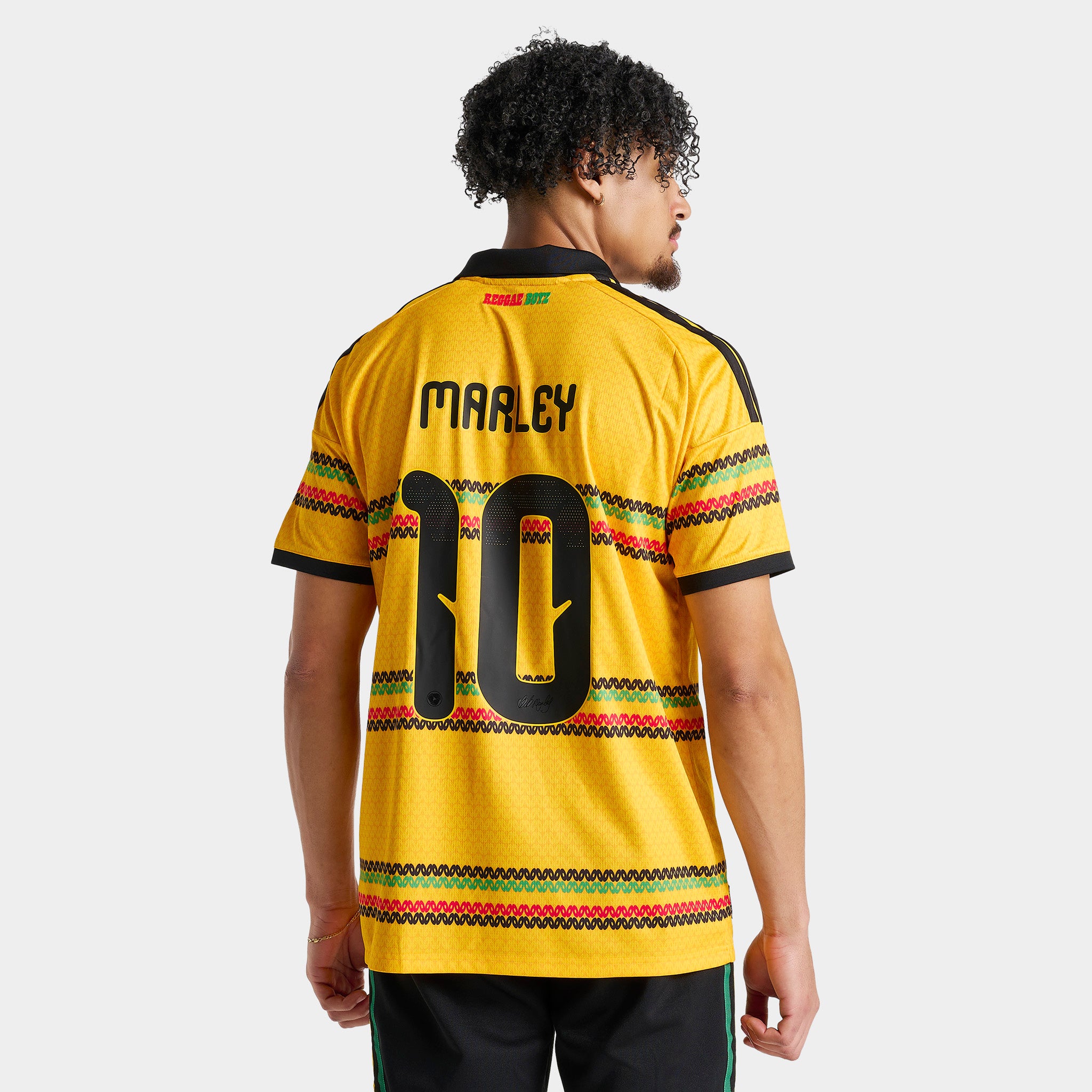 adidas JFF H JSY M10 (Jamaica) / Bold Gold – JD Sports