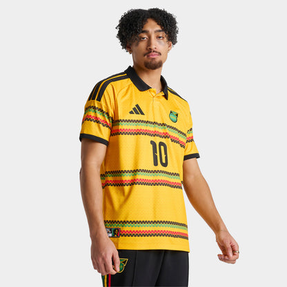 adidas JFF H JSY M10 (Jamaica) / Bold Gold