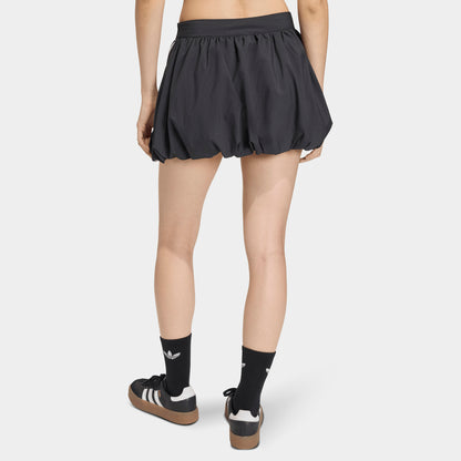 Jupe ballon Adidas pour femme, noir et blanc