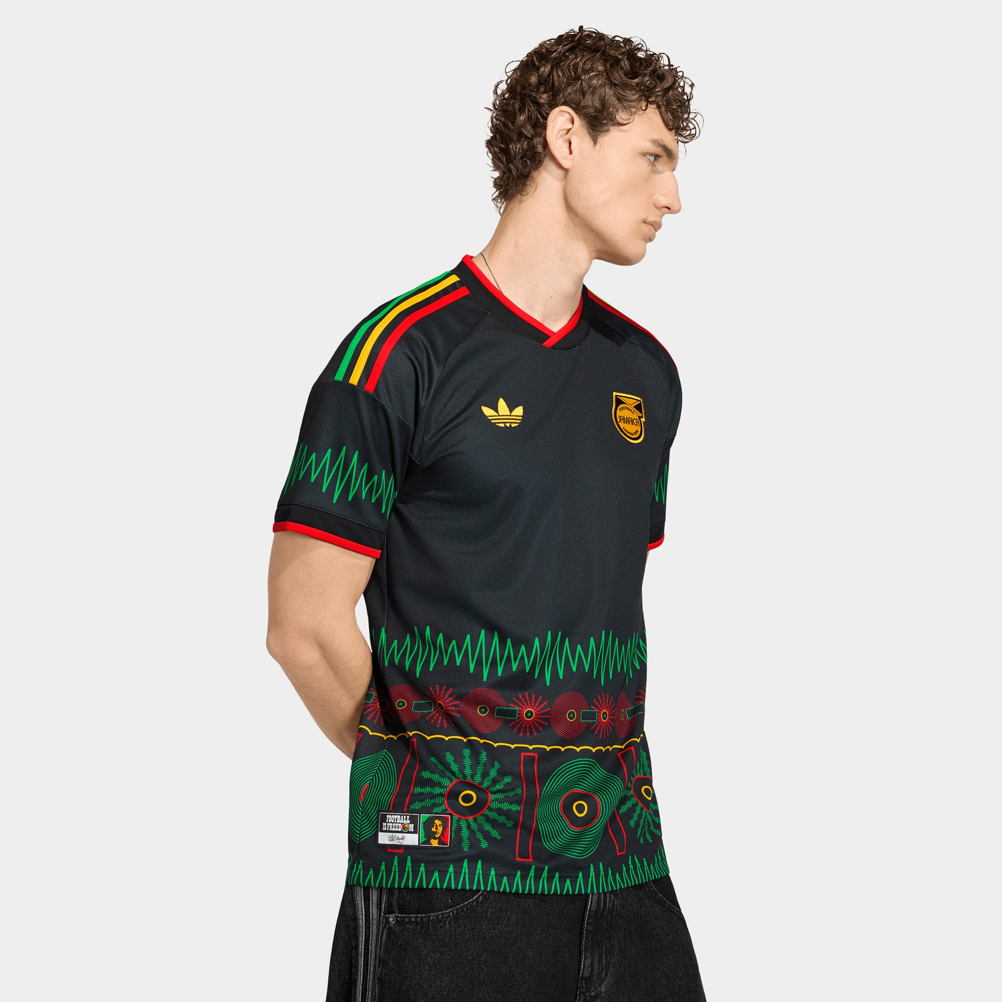 adidas JFF A Jersey M10 (Jamaica) Away / Black – JD Sports