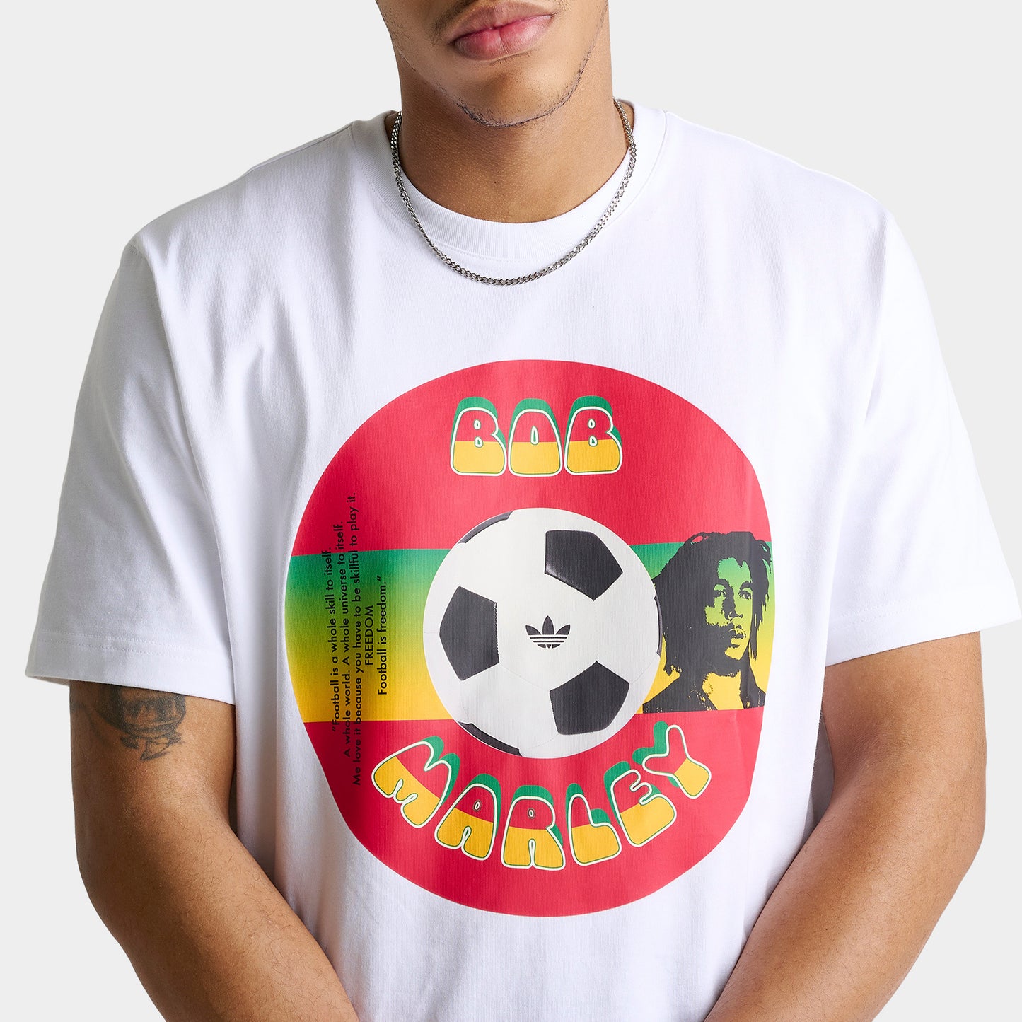 adidas Bob Marley OG T-shirt / White
