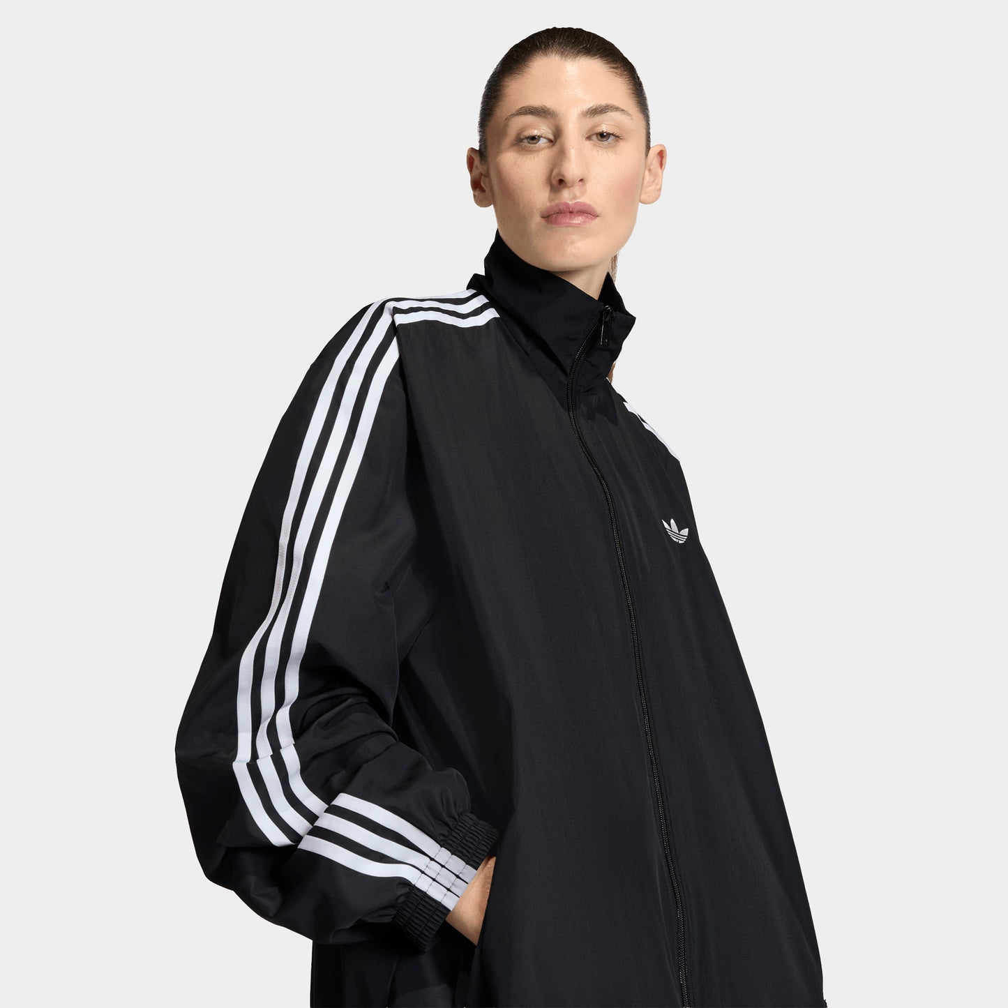 adidas Firebird Adilenium Track Top Black / White