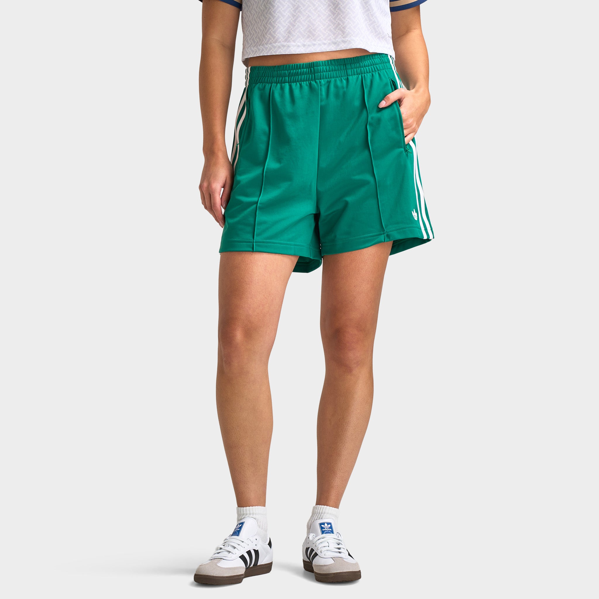 adidas Women's Firebird Short / Bold Green / White – JD Sports