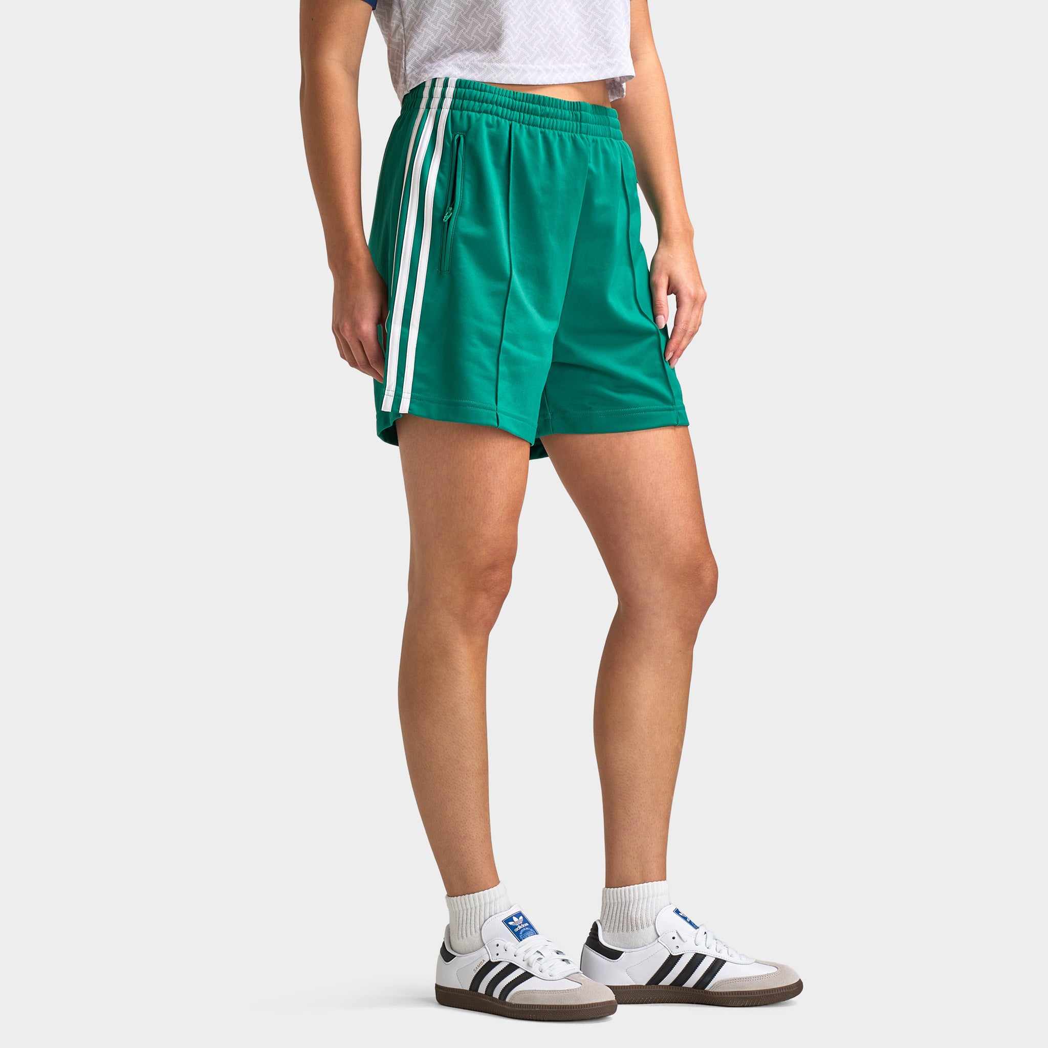 adidas Women's Firebird Short / Bold Green / White – JD Sports