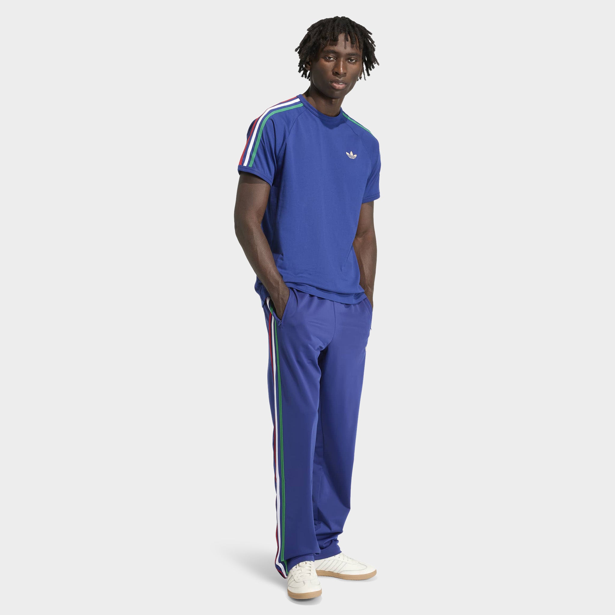 adidas Firebird Track Pants Victory Blue / Bold Green White – JD