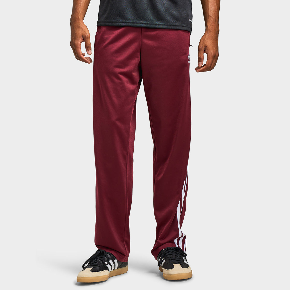 adidas Firebird Track Pants Shadow Red – JD Sports