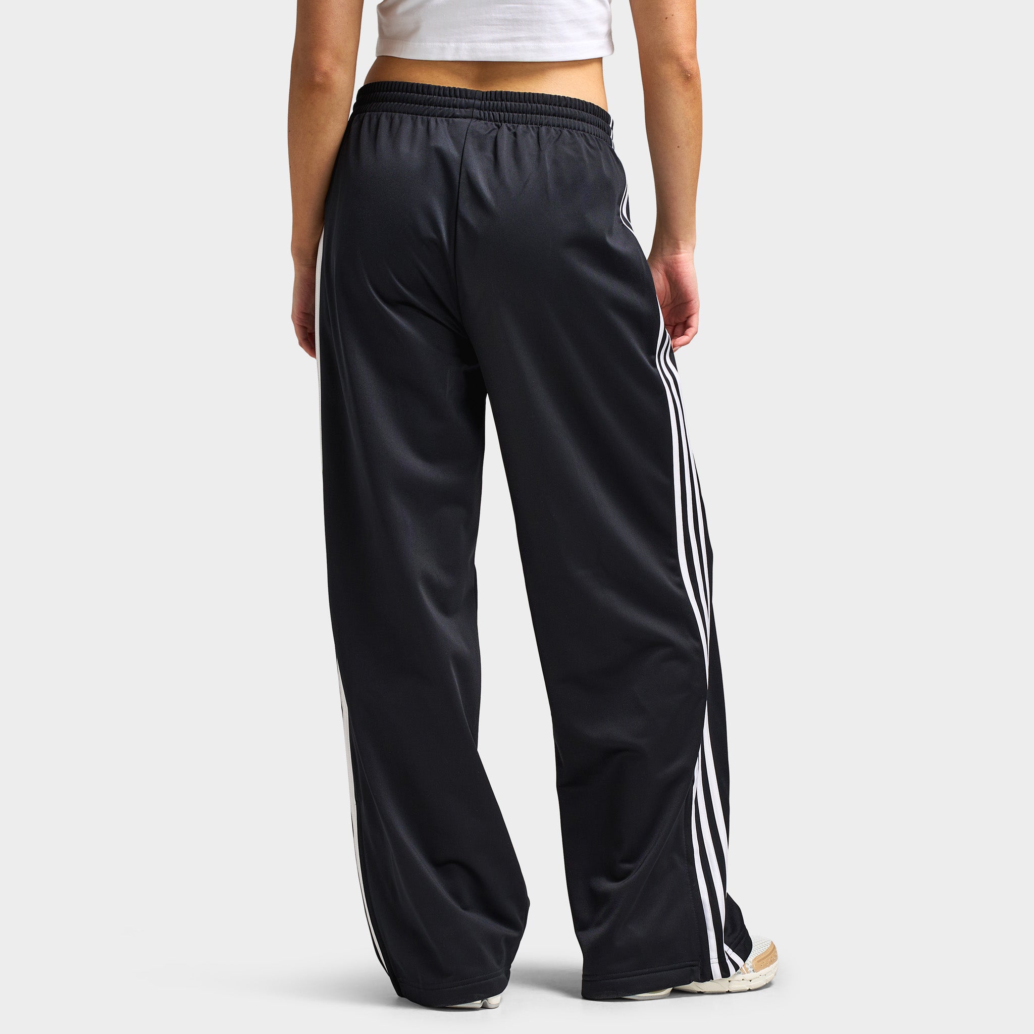 adidas Women's Firebird Loose Track Pants Black / White – JD Sports