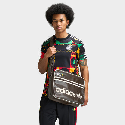 adidas Bob Marley Airliner Shoulder Bag / Dark Brown