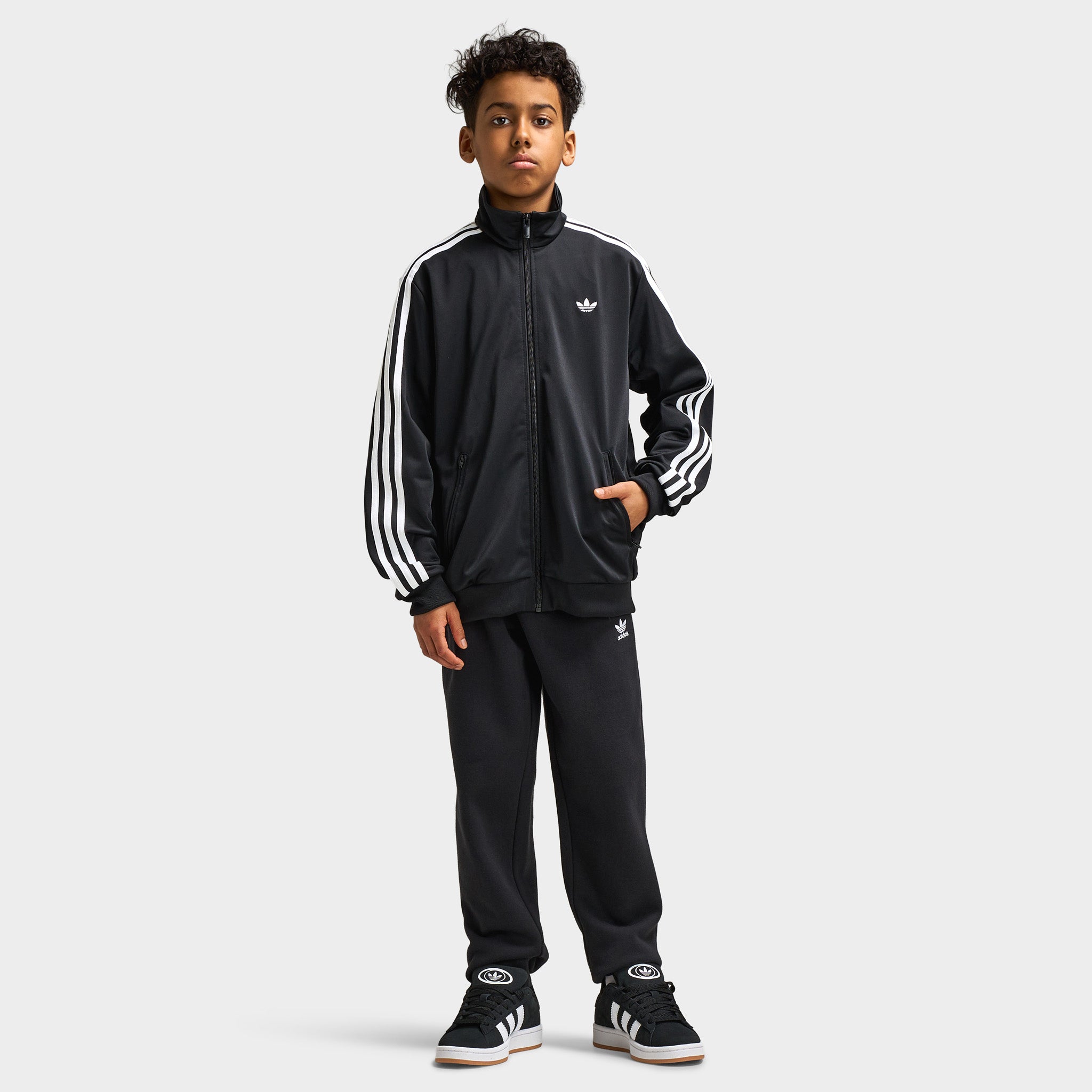 Adidas Juniors' Firebird Track Top Black / White – JD Sports