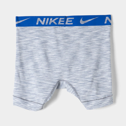 Nike Essential Boxer en microfibre extensible (lot de 3) Multi / Bleu