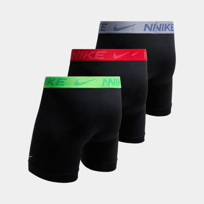 Nike Essential Microfiber Stretch Boxer Brief (3-Pack) Black / Multi
