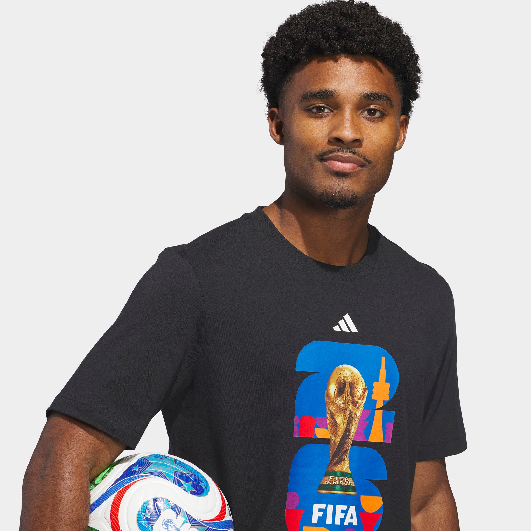 adidas FIFA World Cup 26 Host City Toronto Graphic T-Shirt / Black